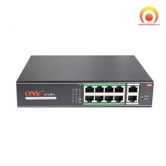 Switch PoE ONV 8 Port - 2 Port Uplink H1108PL- Hàng chính hãng